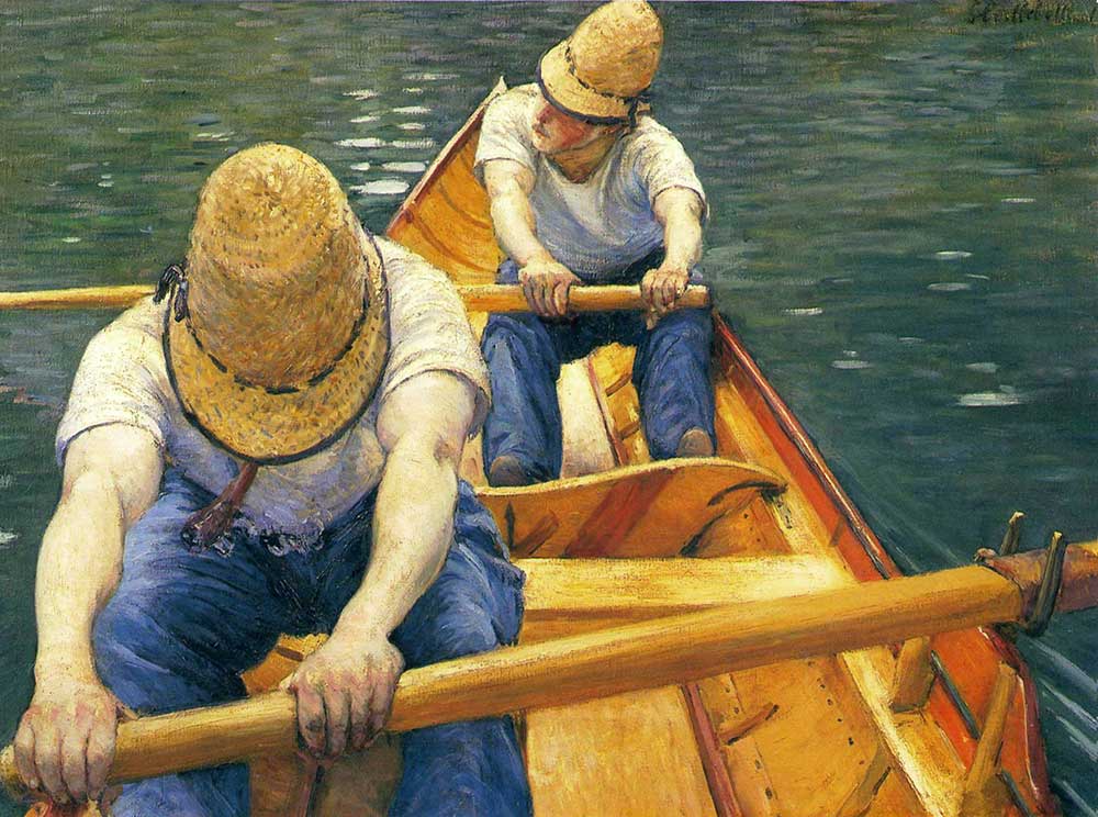 Gustave Caillebotte Kürekler