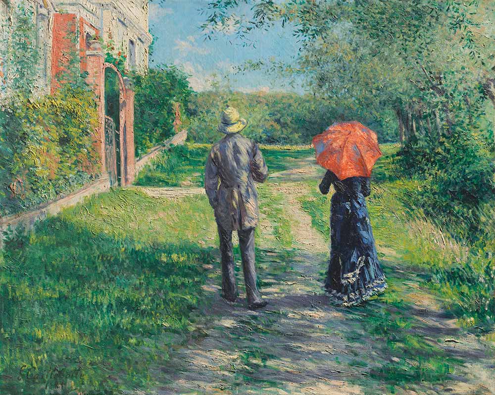Gustave Caillebotte Yürüyüş Yolu