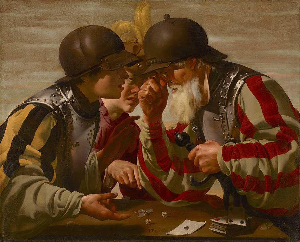 Hendrick ter Brugghen Kart Oyuncuları