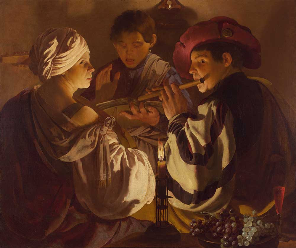 Hendrick ter Brugghen Müzisyenler