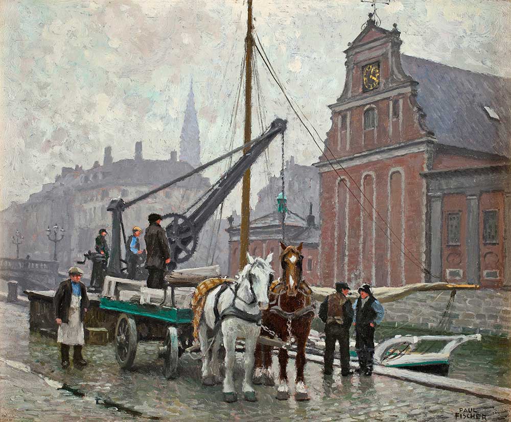 Paul Gustave Fischer Ved Holmens Kilisesi