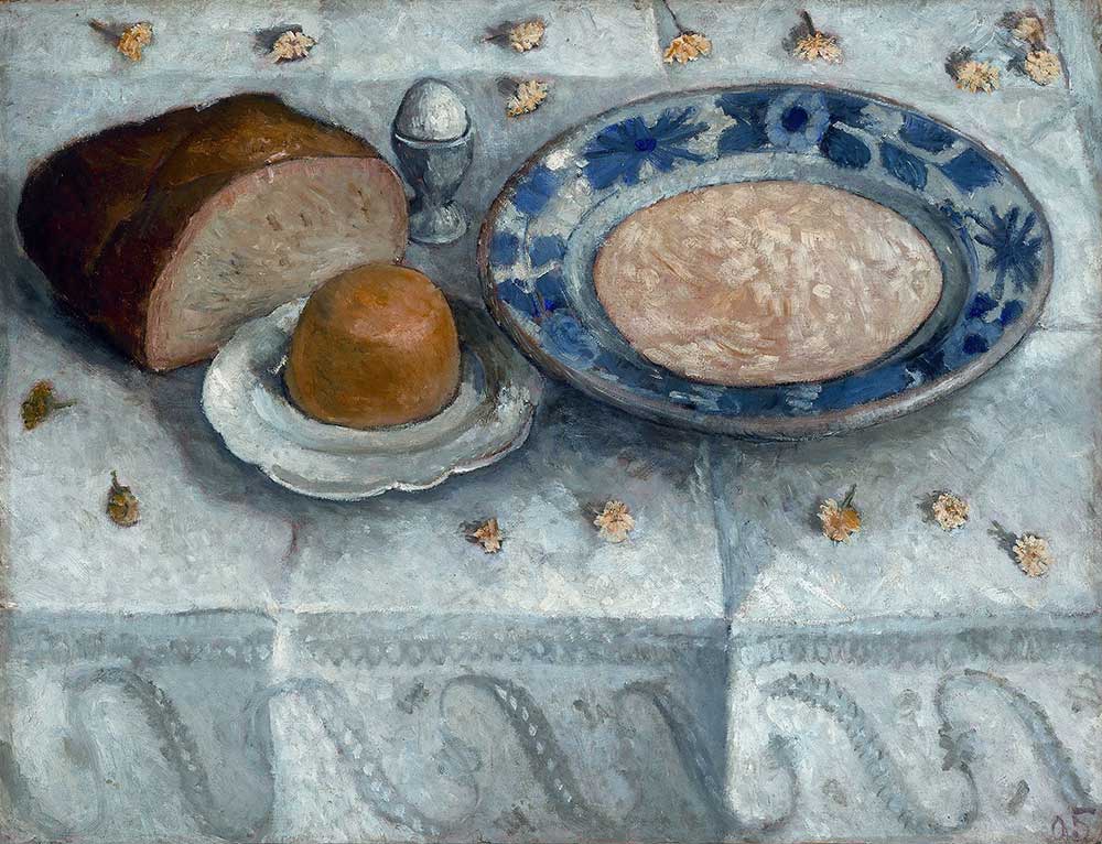 Paula Modersohn Becker Kahvaltı Masası