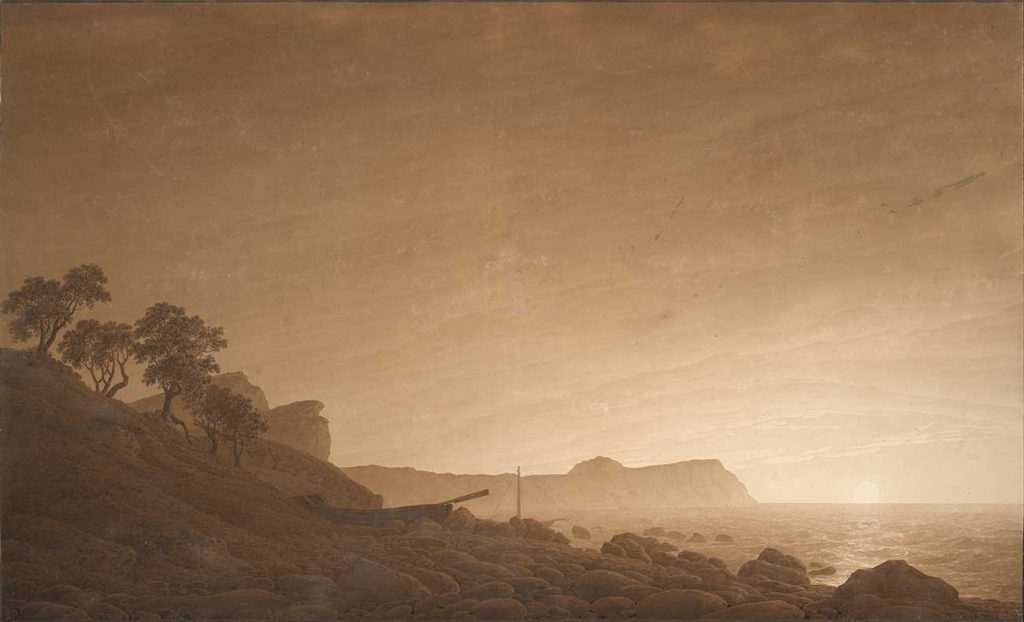 Caspar David Friedrich Ay Doğumunda Arkona