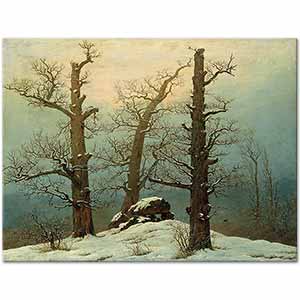 Caspar David Friedrich Tepedeki Taşlar