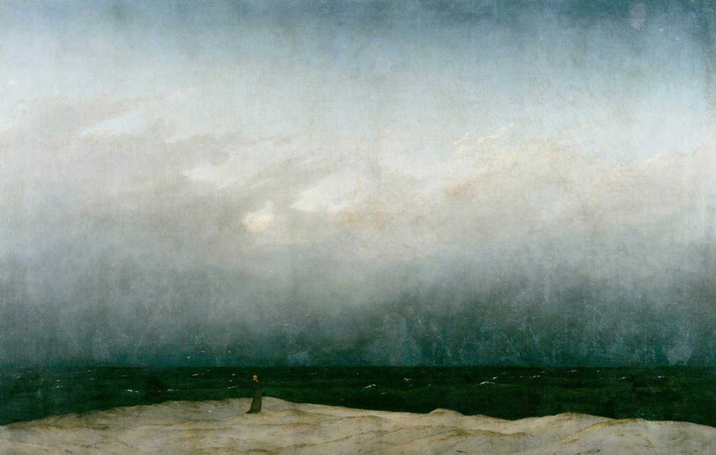 Caspar David Friedrich Deniz ve Keşiş