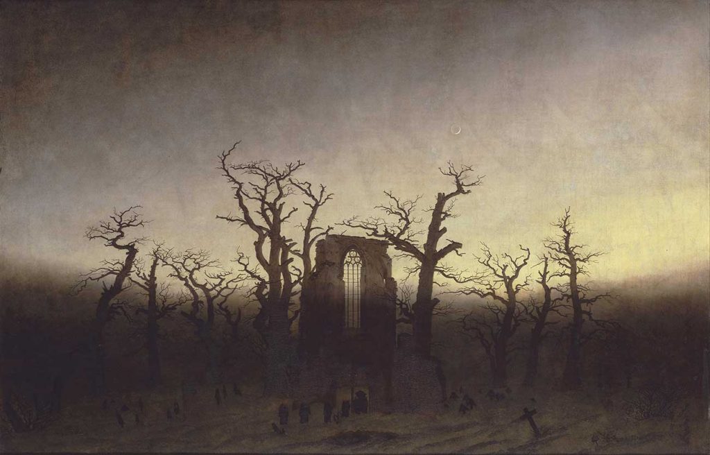 Caspar David Friedrich Karda Manastır