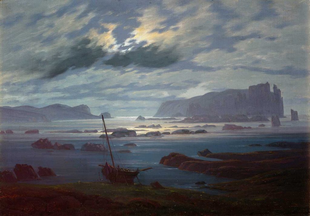 Caspar David Friedrich Mehtapta Kuzey Denizi