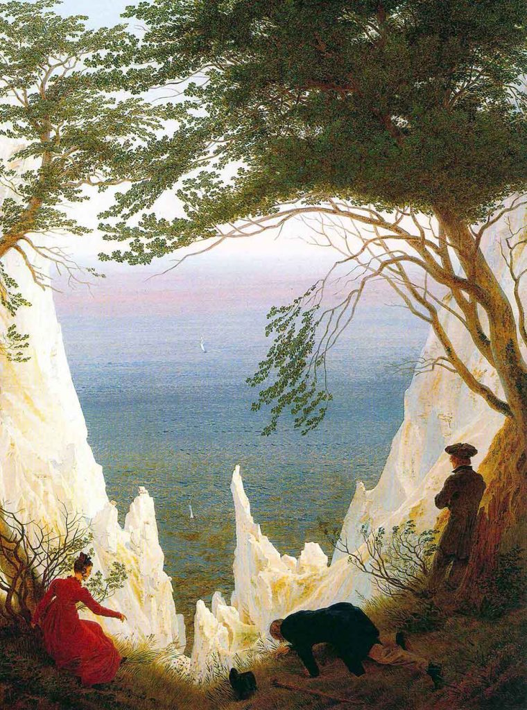 Caspar David Friedrich Tebeşir Kayaları