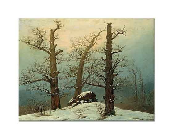 Caspar David Friedrich Tepedeki Taşlar