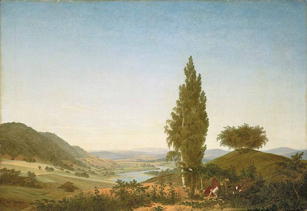 Caspar David Friedrich Yaz Manzarası