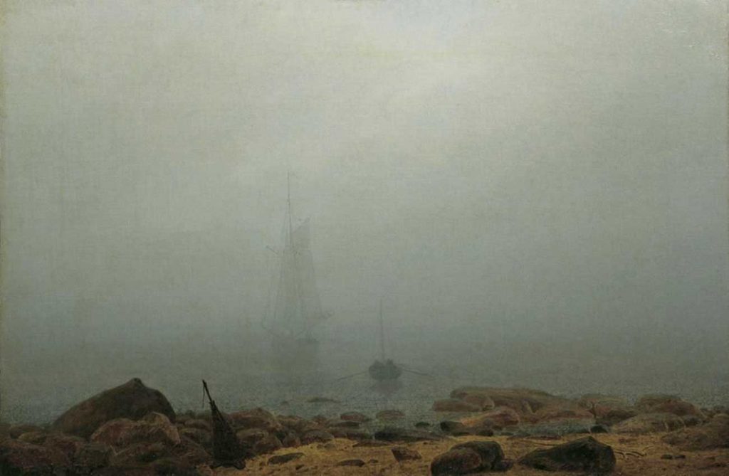 Caspar David Friedrich Yelkenli