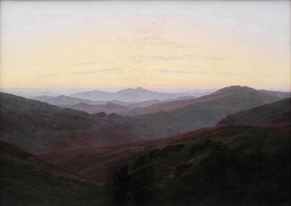 Caspar David Friedrich Zirvelere Bakış