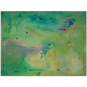 Helen Frankenthaler Yeşil Gölgede Yeşil Düşünce