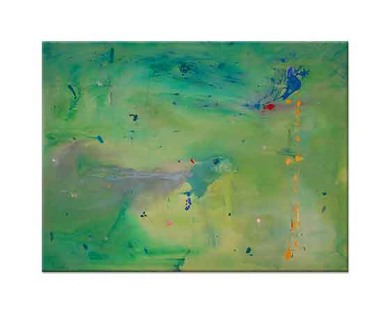 Helen Frankenthaler Yeşil Gölgede Yeşil Düşünce