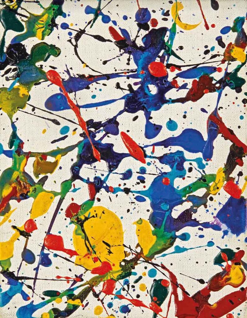 Sam Francis İsimsiz Tablo