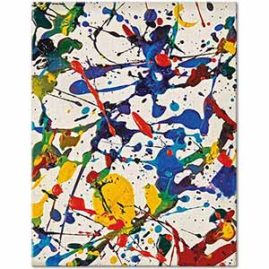 Sam Francis İsimsiz Tablo