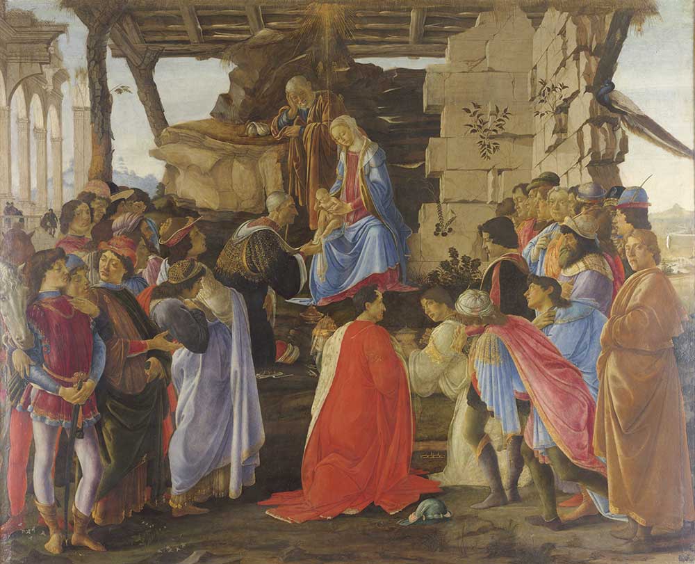 Sandro Botticelli Kahinlerin Kutsaması Sahnesi