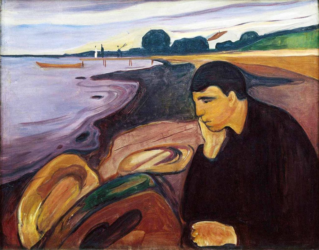 Edvard Munch Melankoli