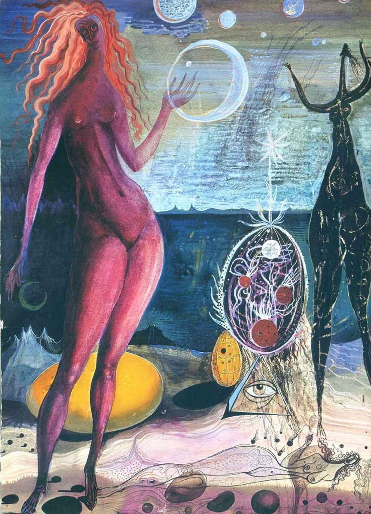 Ernst Fuchs Dünyanın Gecesi