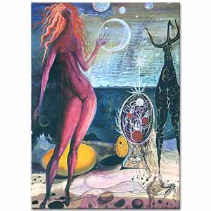 Ernst Fuchs Dünyanın Gecesi