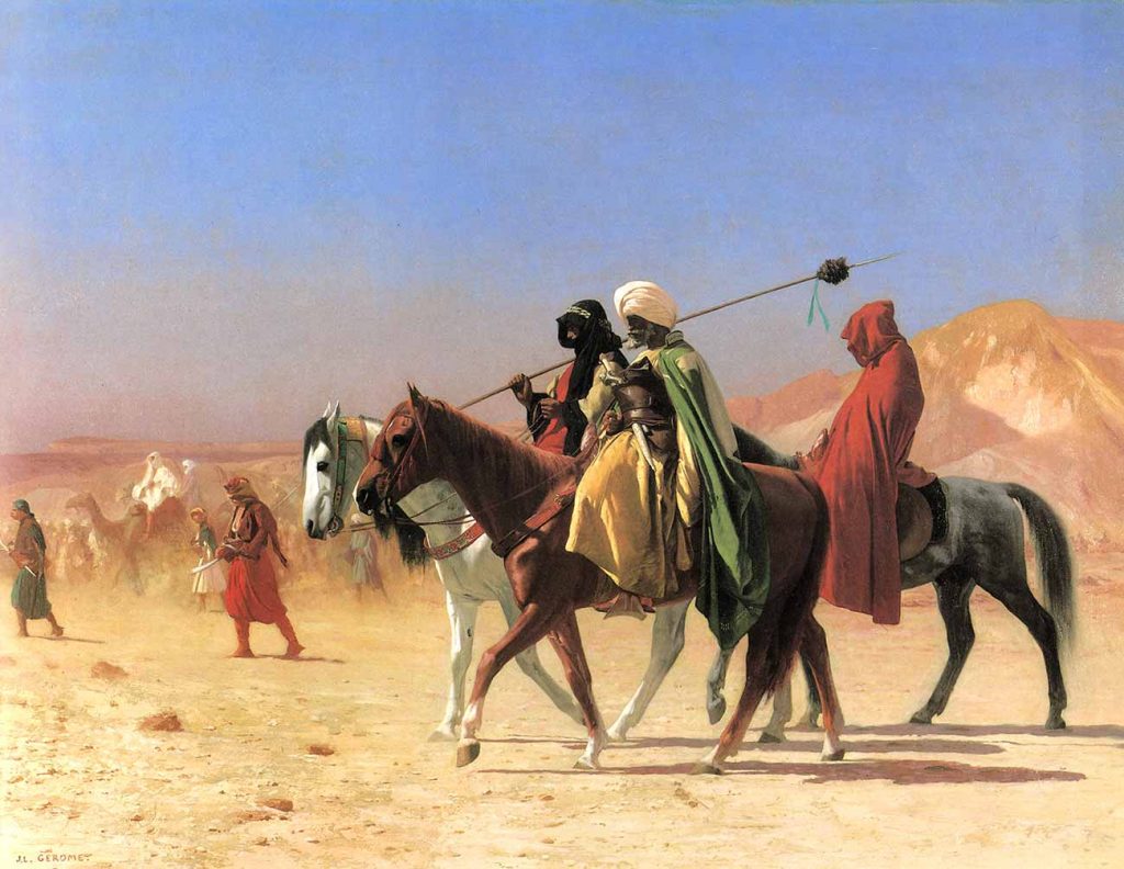 Jean Leon Gerome Çölde Atlılar