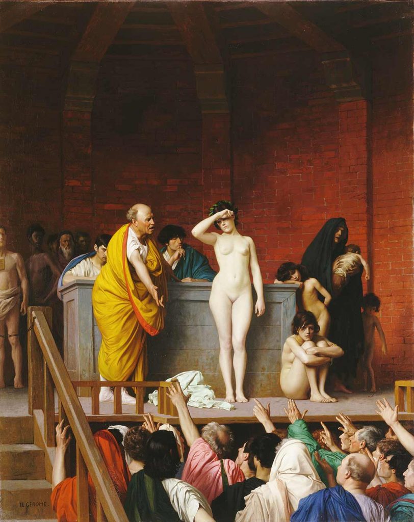 Jean Leon Gerome Esir Pazarı