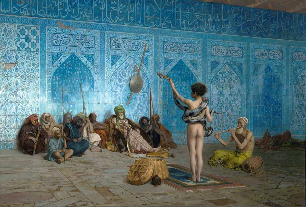 Jean Leon Gerome Yılan Oynatıcısı