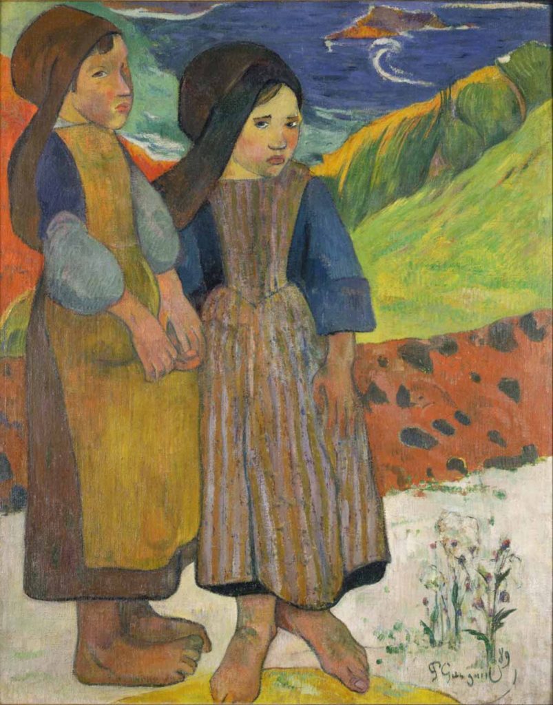 Paul Gauguin Bretonlu Kızlar