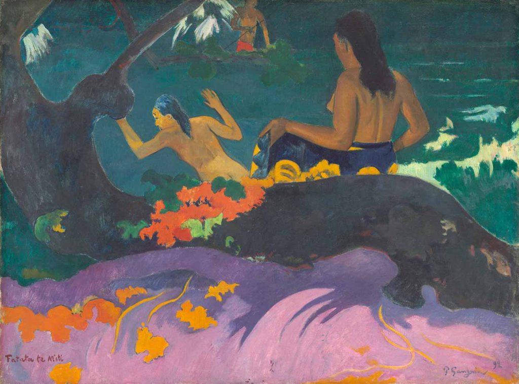 Paul Gauguin Fatata Te Miti Deniz Kenarında