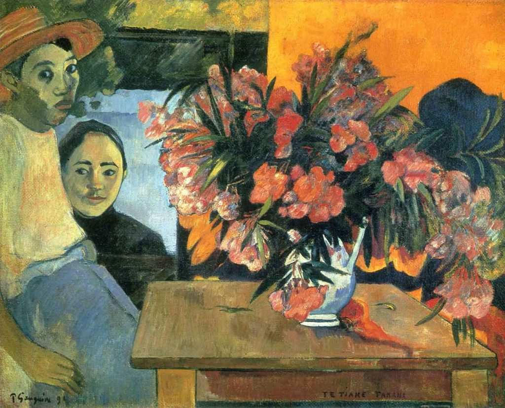 Paul Gauguin Fransa'dan Gelen Çiçekler