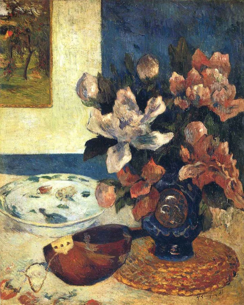 Paul Gauguin Mandolinli Natürmort
