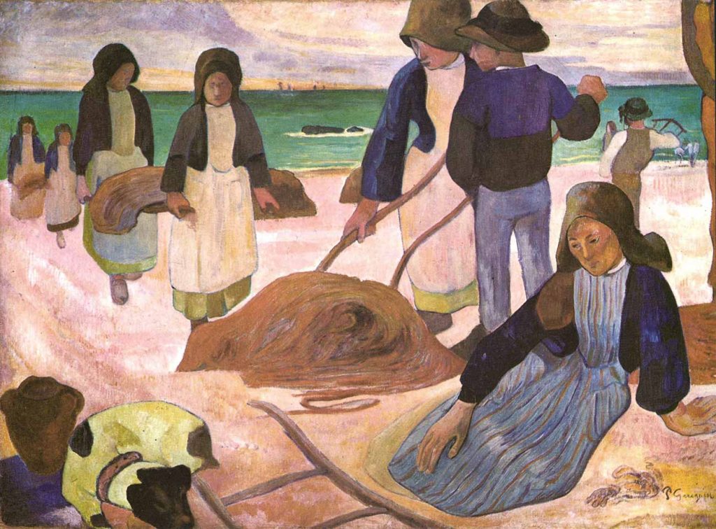 Paul Gauguin Sahil Temizliği