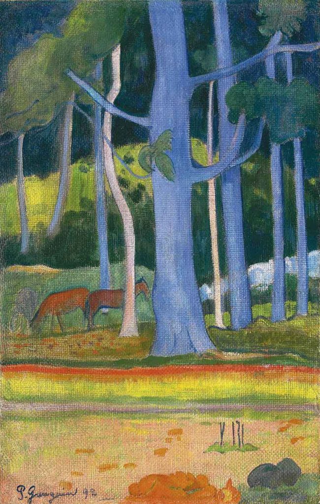 Paul Gauguin Tahiti Manzarası