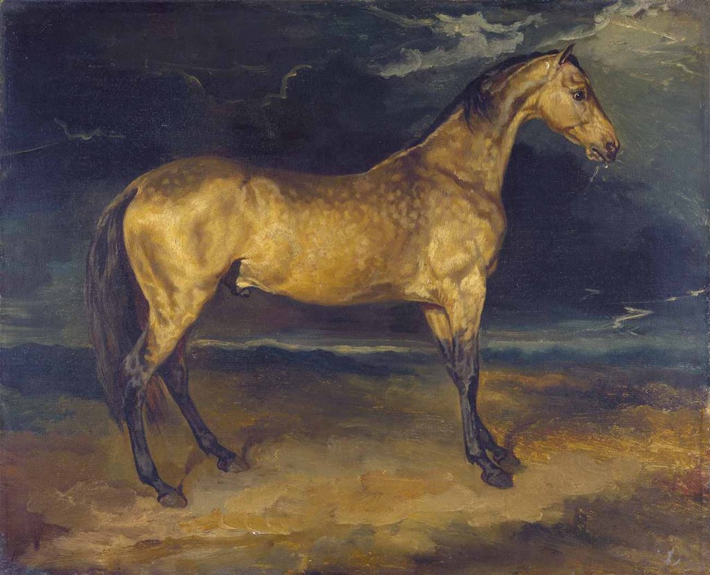 Jean Louis Theodore Gericault Fırtınada At