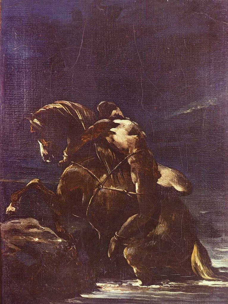 Jean Louis Theodore Gericault Mazeppa