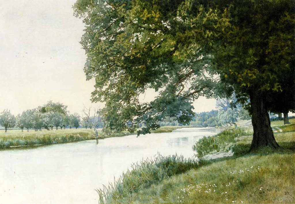 William Fraser Garden Ouse Nehri Bedfordshire
