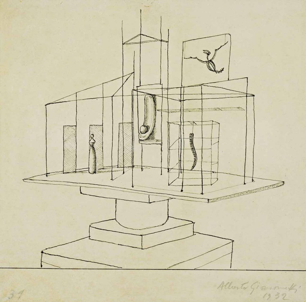 Alberto Giacometti Saray İçin Etüd