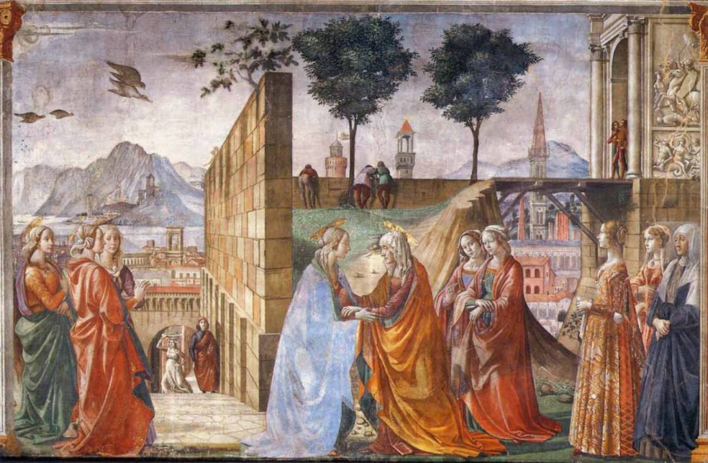 Domenico Ghirlandaio Karşılaşma
