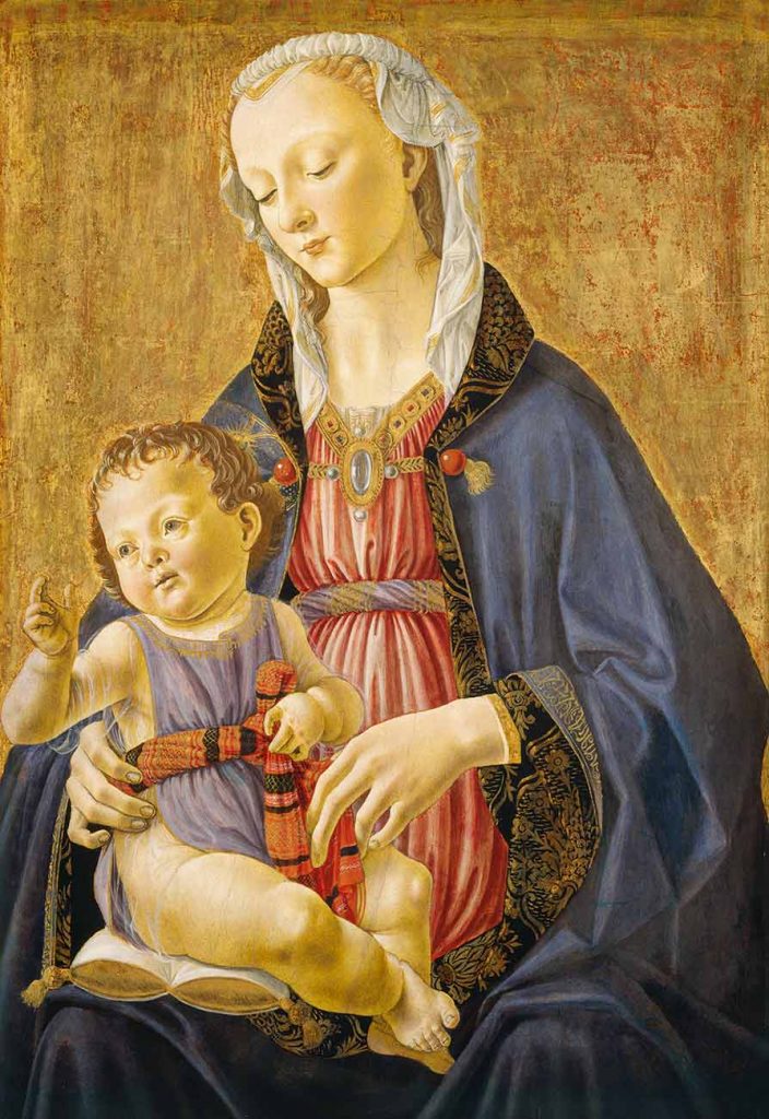 Domenico Ghirlandaio Madonna ve Çocuğu