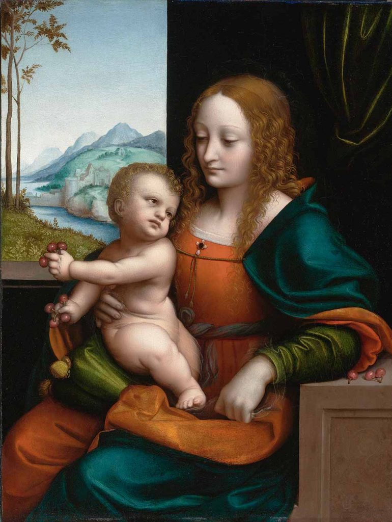 Giampietrino Madonna ve Kirazlar