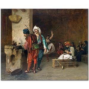 Jean Leon Gerome Kahvehane Kahire