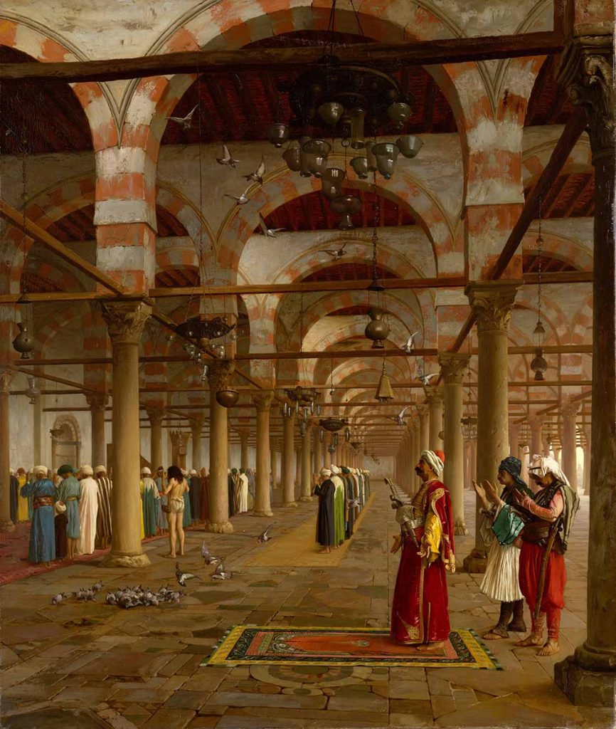 Jean Leon Gerome Camide Namaz Kılanlar