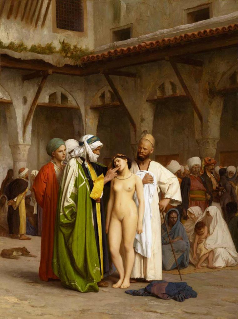 Jean Leon Gerome Esir Pazarında