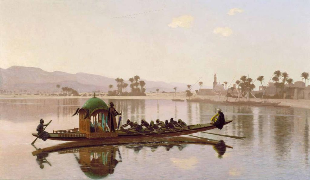 Jean Leon Gerome Haremde Gezinti