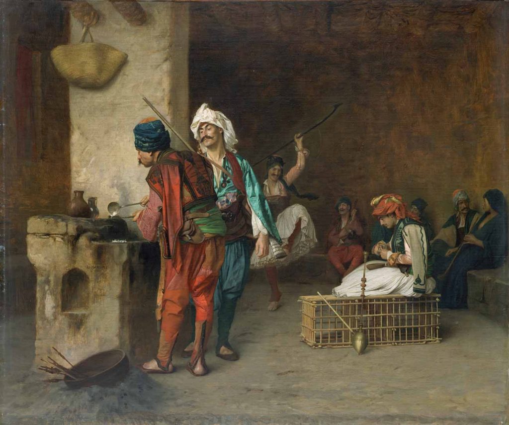 Jean Leon Gerome Kahvehane Kahire