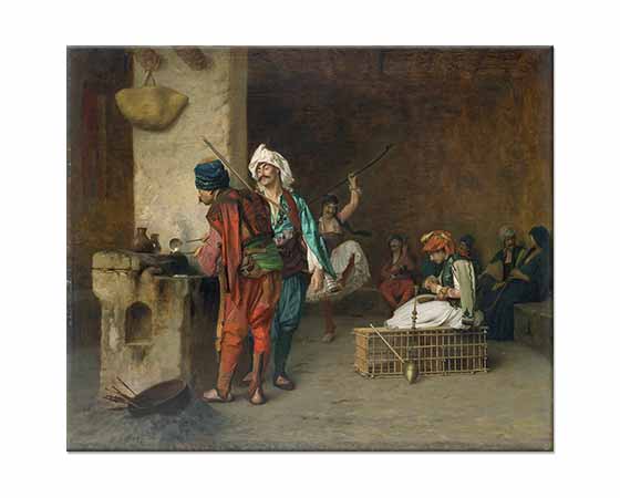 Jean Leon Gerome Kahvehane Kahire