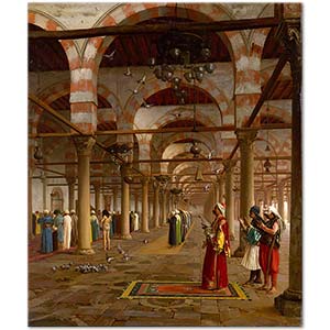 Jean Leon Gerome Camide Namaz Kılanlar