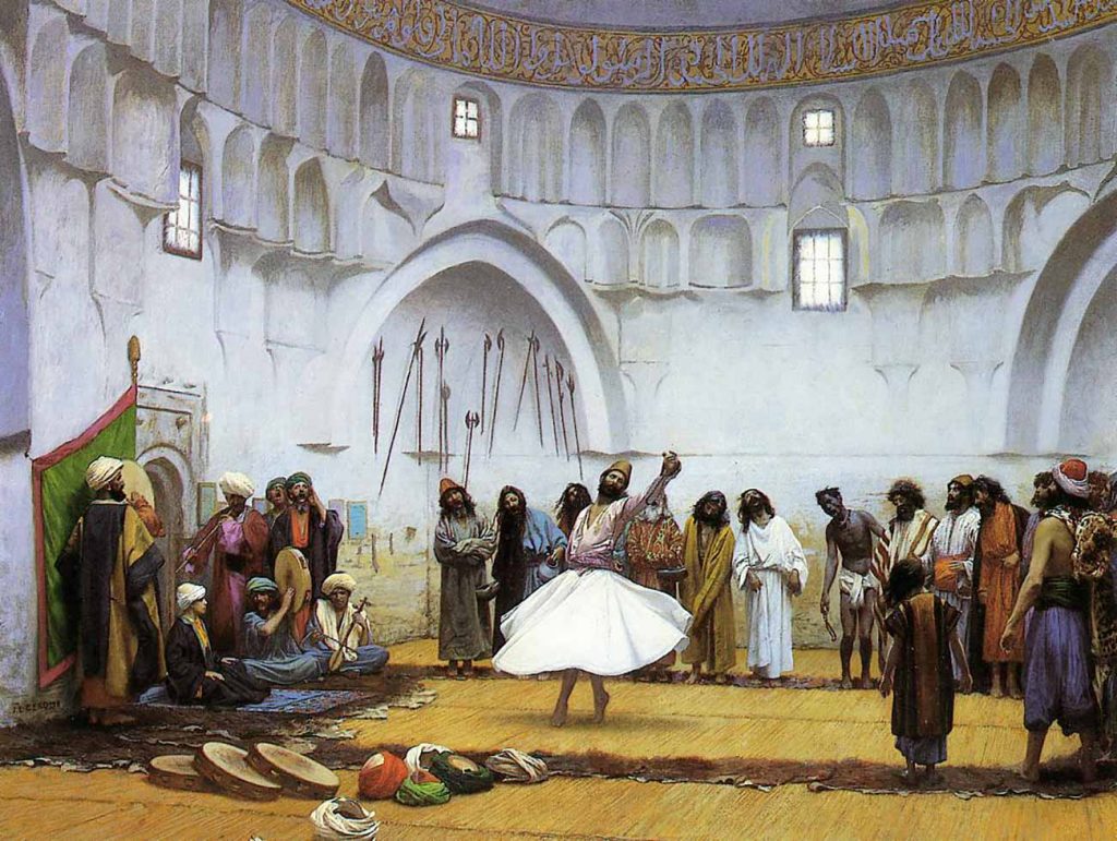 Jean Leon Gerome Semah Eden Dervişler