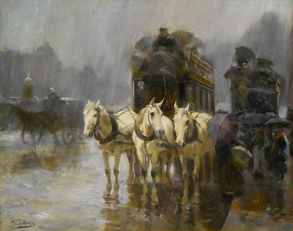 Ulpiano Checa Sanz Yağmurlu Gün Paris