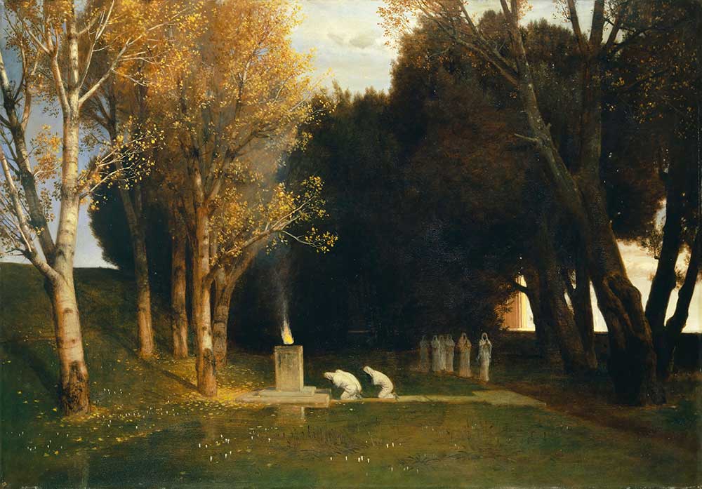 Arnold Böcklin Kutsal Koru